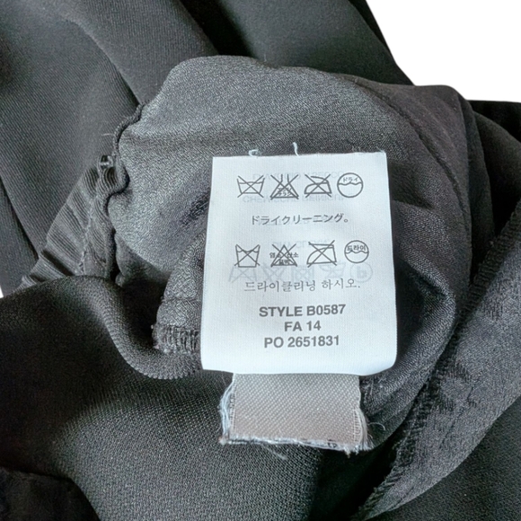 J. Crew Turner Pant Women's 8 Effortless Staple Pull-on Black Pockets Cuffed Hem - Picture 12 of 12